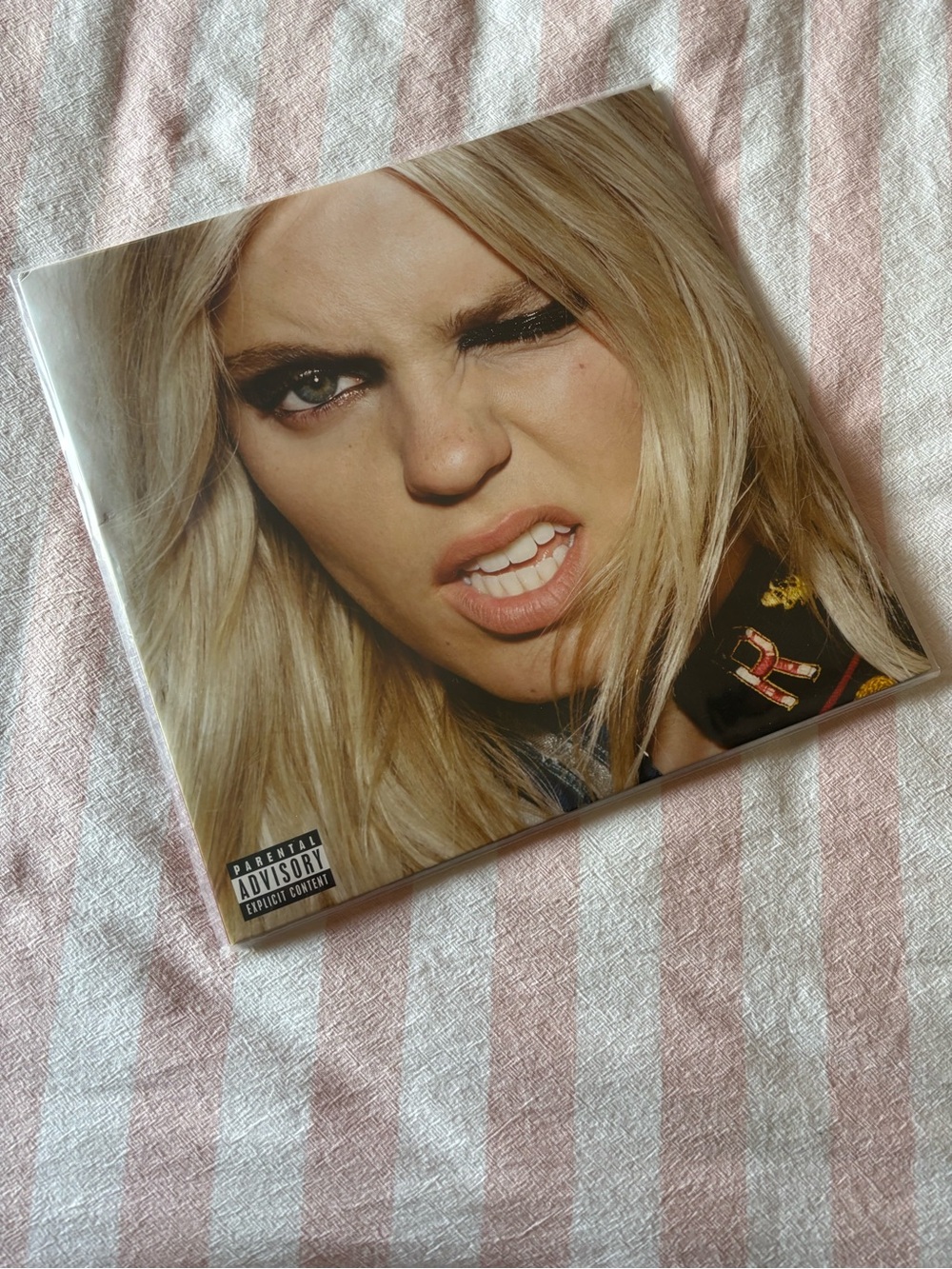 Renee Rapp Webstore Exclusive Pink Bite Me Signed Vinyl